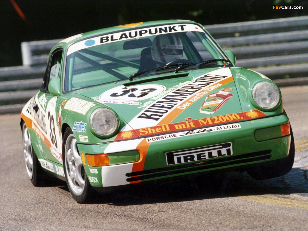 Pictures of Porsche 911 Carrera 2 Cup (964) 1990–94 (1024 x 768)