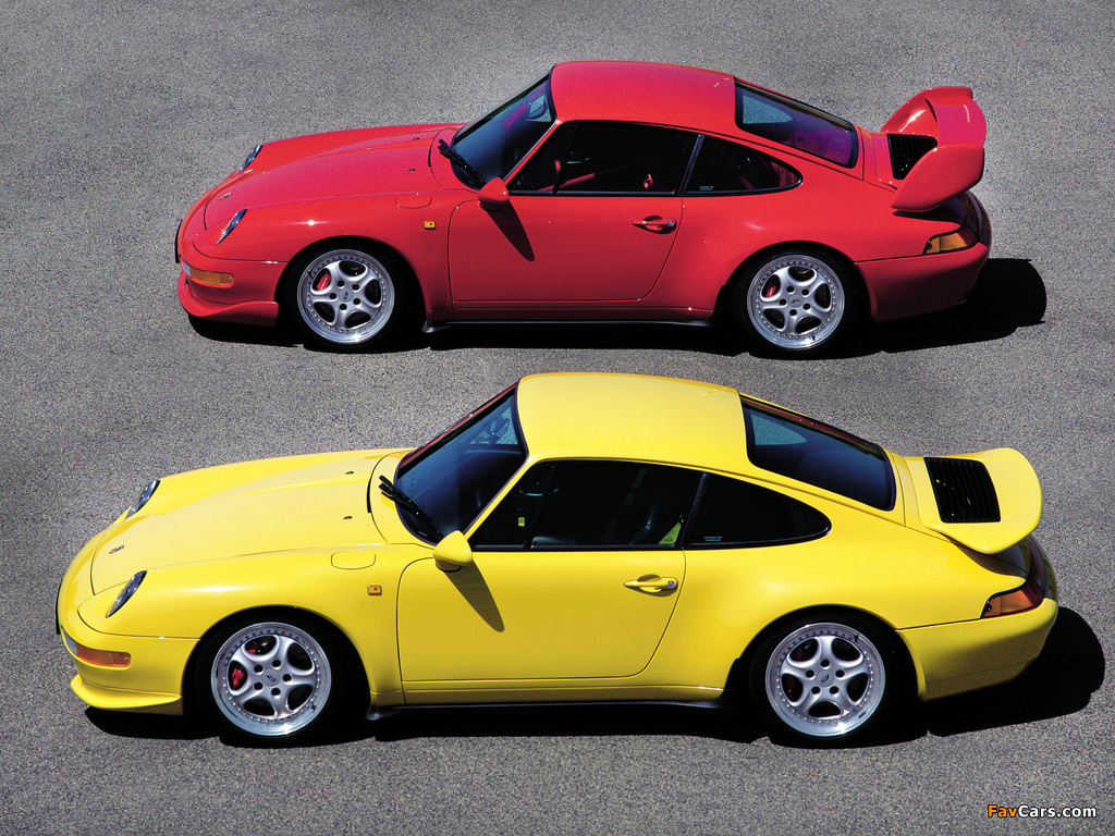 Pictures of Porsche 911 Carrera RS Club Sport & Carrera RS 3.8 (993) 1995 (1024 x 768)