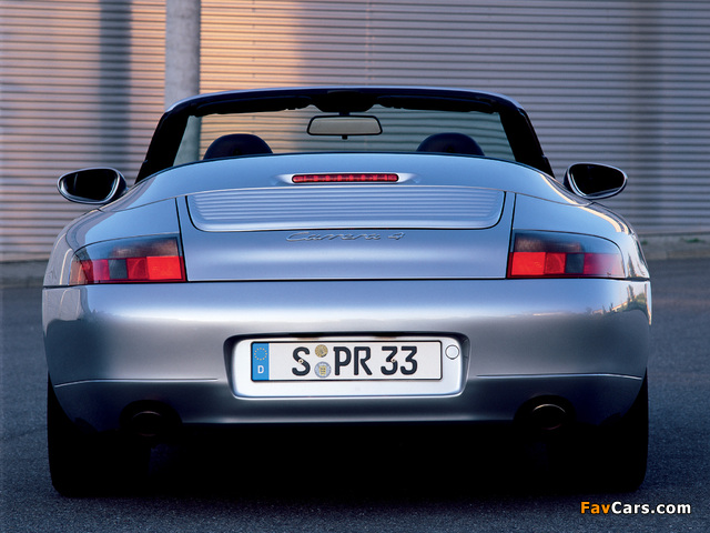 Pictures of Porsche 911 Carrera 4 Cabriolet (996) 1998–2001 (640 x 480)