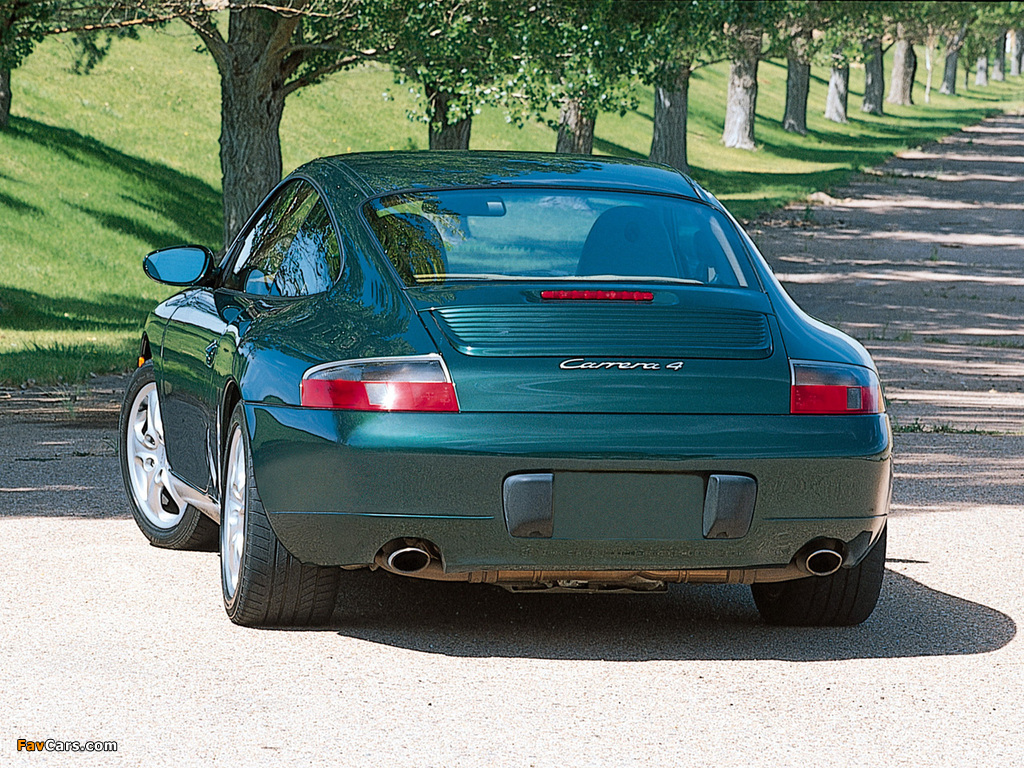 Pictures of Porsche 911 Carrera 4 Coupe US-spec (996) 1998–2001 (1024 x 768)