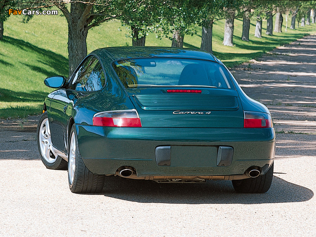 Pictures of Porsche 911 Carrera 4 Coupe US-spec (996) 1998–2001 (640 x 480)