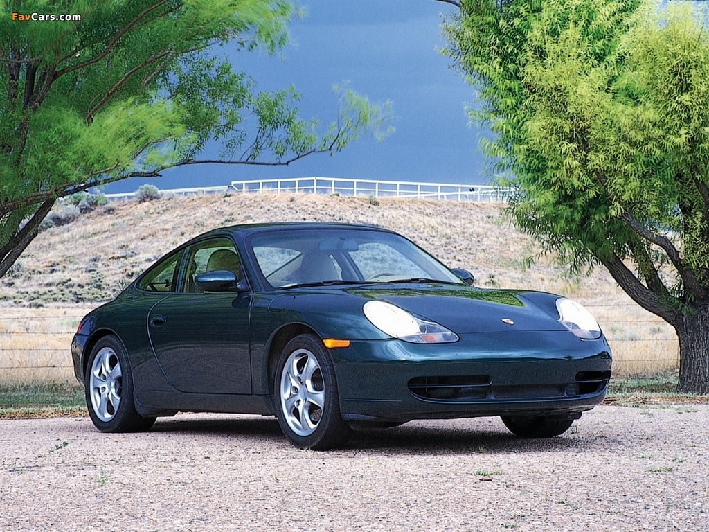 Pictures of Porsche 911 Carrera 4 Coupe US-spec (996) 1998–2001 (1024 x 768)