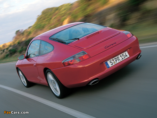 Pictures of Porsche 911 Carrera Coupe (996) 2001–04 (640 x 480)