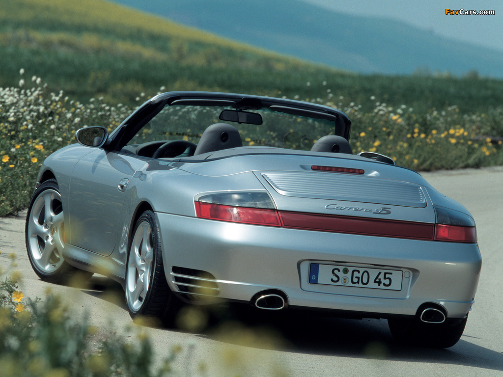 Pictures of Porsche 911 Carrera 4S Cabriolet (996) 2004–05 (1024 x 768)