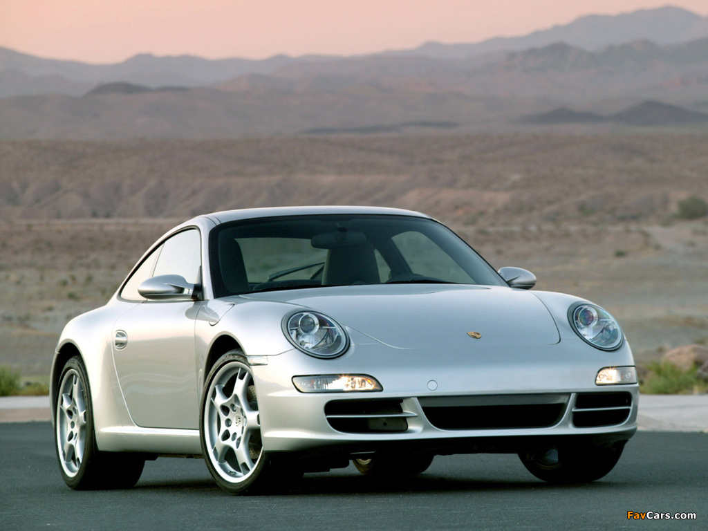 Pictures of Porsche 911 Carrera Coupe US-spec (997) 2005–08 (1024 x 768)