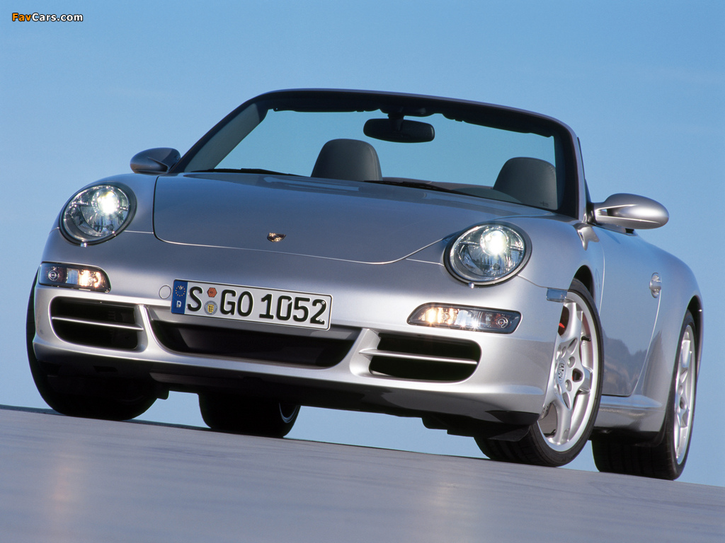 Pictures of Porsche 911 Carrera S Cabriolet (997) 2005–08 (1024 x 768)