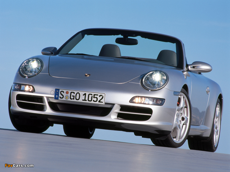 Pictures of Porsche 911 Carrera S Cabriolet (997) 2005–08 (800 x 600)