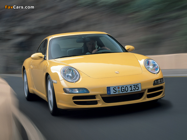 Pictures of Porsche 911 Carrera Coupe (997) 2005–08 (640 x 480)