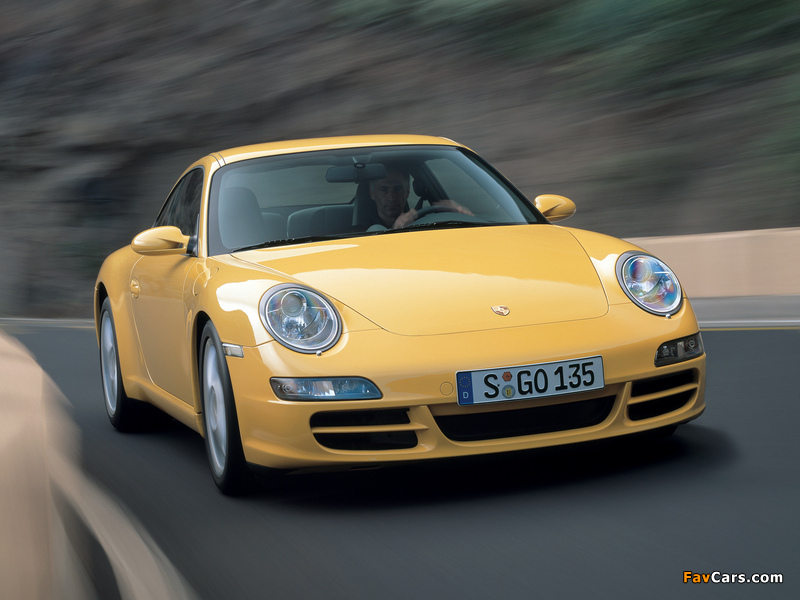 Pictures of Porsche 911 Carrera Coupe (997) 2005–08 (800 x 600)