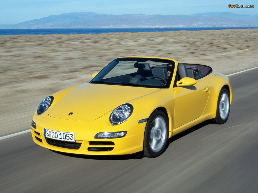 Pictures of Porsche 911 Carrera Cabriolet (997) 2005–08 (1024 x 768)