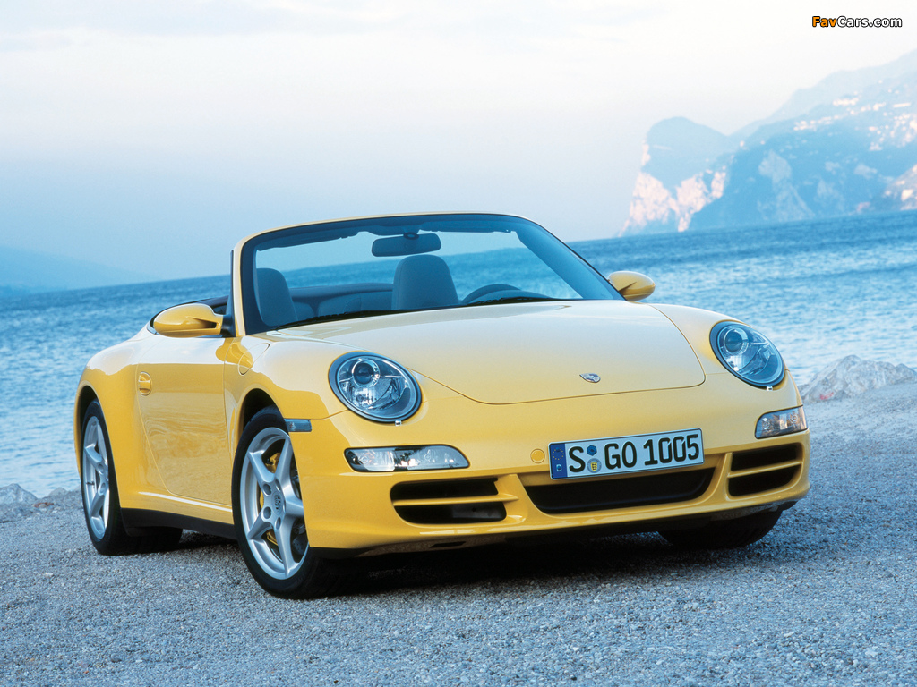 Pictures of Porsche 911 Carrera 4 Cabriolet (997) 2006–08 (1024 x 768)