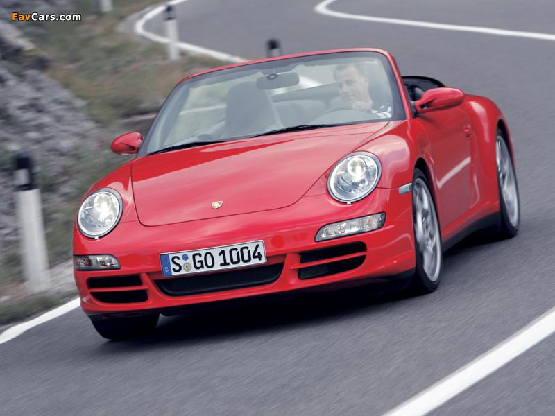 Pictures of Porsche 911 Carrera 4S Cabriolet (997) 2006–08 (800 x 600)