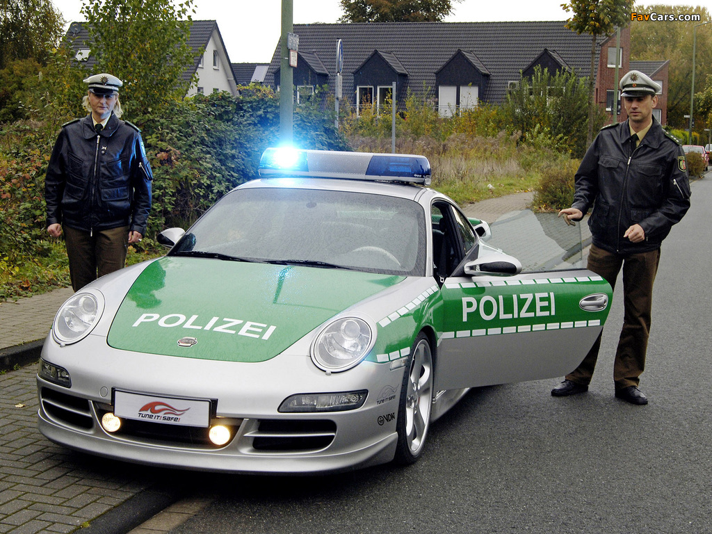 Pictures of TechArt Porsche 911 Carrera S Polizei (997) 2007 (1024 x 768)