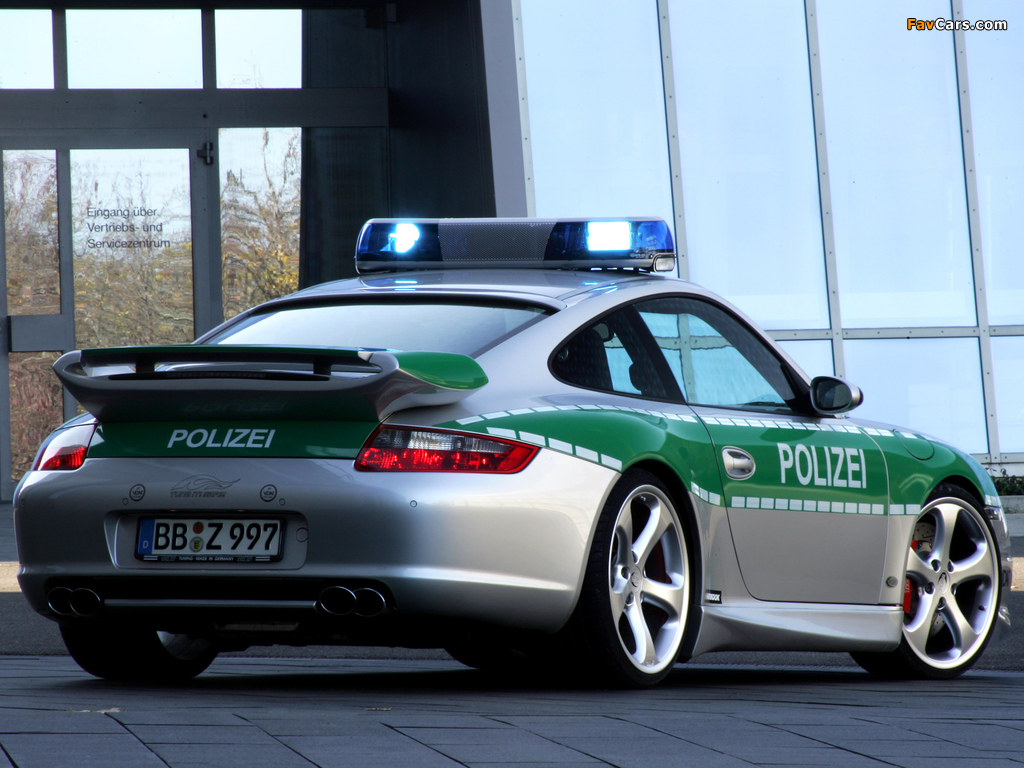 Pictures of TechArt Porsche 911 Carrera S Polizei (997) 2007 (1024 x 768)