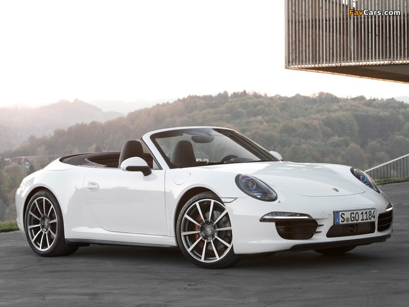 Pictures of Porsche 911 Carrera 4S Cabriolet (991) 2012 (800 x 600)