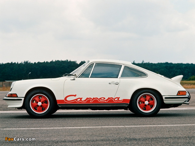 Porsche 911 Carrera RS 2.7 Touring (911) 1972–73 images (640 x 480)