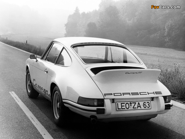 Porsche 911 Carrera RS 2.7 Sport (911) 1972–73 photos (640 x 480)