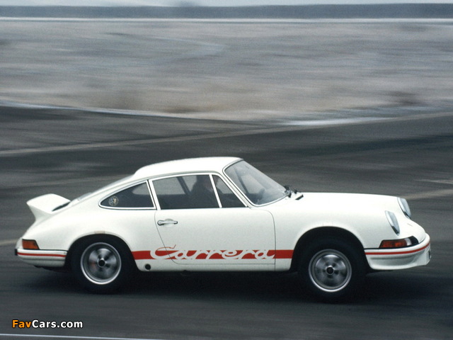 Porsche 911 Carrera RS 2.7 Sport (911) 1972–73 photos (640 x 480)