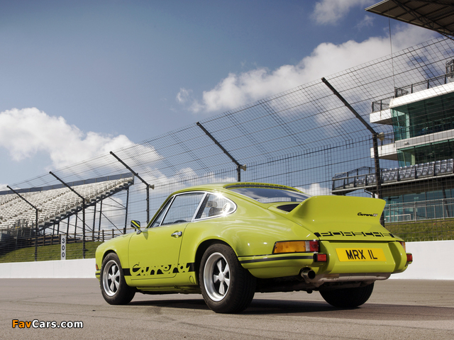 Porsche 911 Carrera RS 2.7 Sport (911) 1972–73 wallpapers (640 x 480)