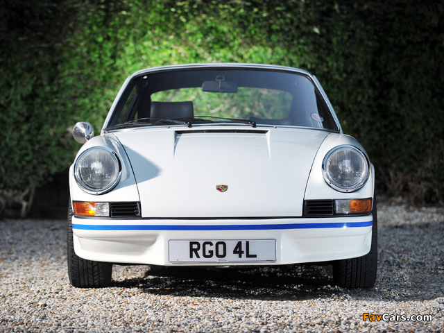 Porsche 911 Carrera RS 2.7 Sport UK-spec (911) 1972–73 wallpapers (640 x 480)