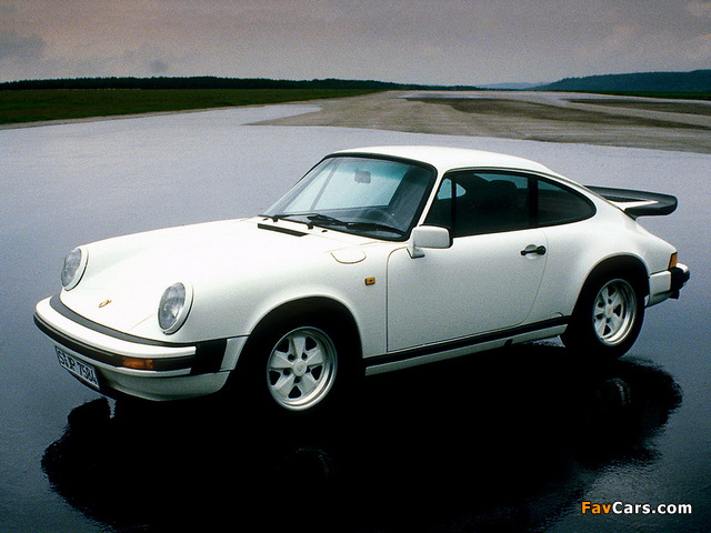 Porsche 911 Carrera 3.2 Clubsport Coupe (911) 1987–89 photos (640 x 480)