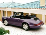 Porsche 911 Carrera 2 Cabriolet (964) 1989–94 photos