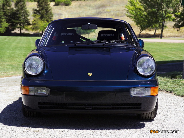 Porsche 911 Carrera 4 Leichtbau (964) 1990–93 images (640 x 480)