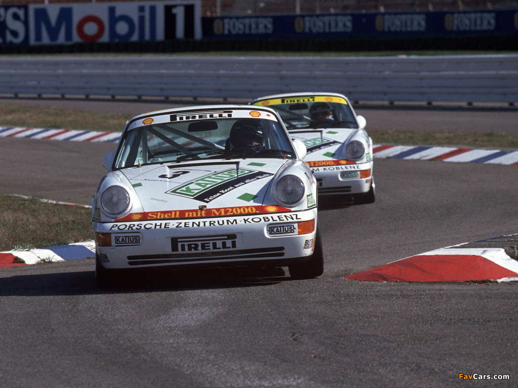Porsche 911 Carrera 2 Cup (964) 1990–94 pictures (1024 x 768)