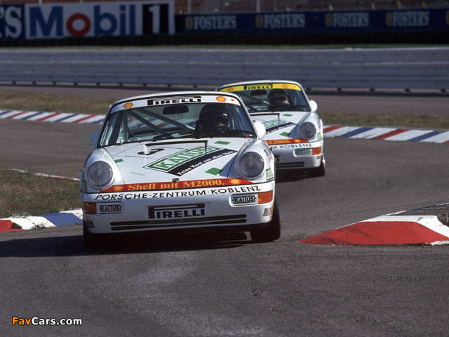 Porsche 911 Carrera 2 Cup (964) 1990–94 pictures (640 x 480)