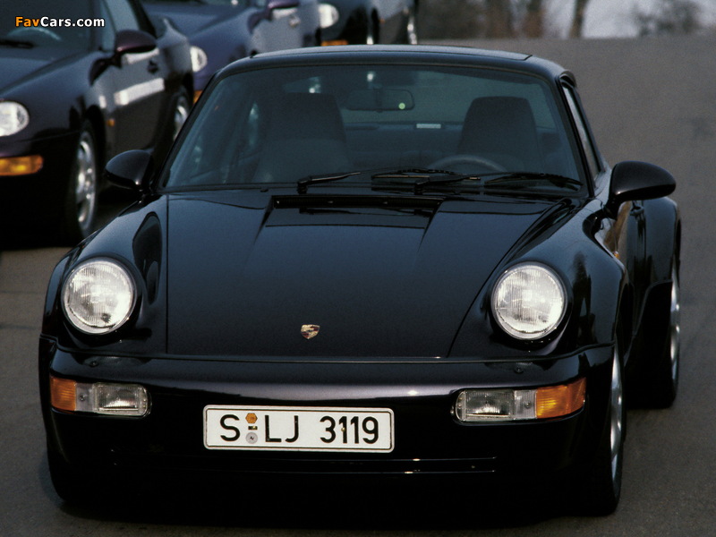 Porsche 911 Carrera 4 Coupe Turbolook 30 Jahre 911 (964) 1993 photos (800 x 600)