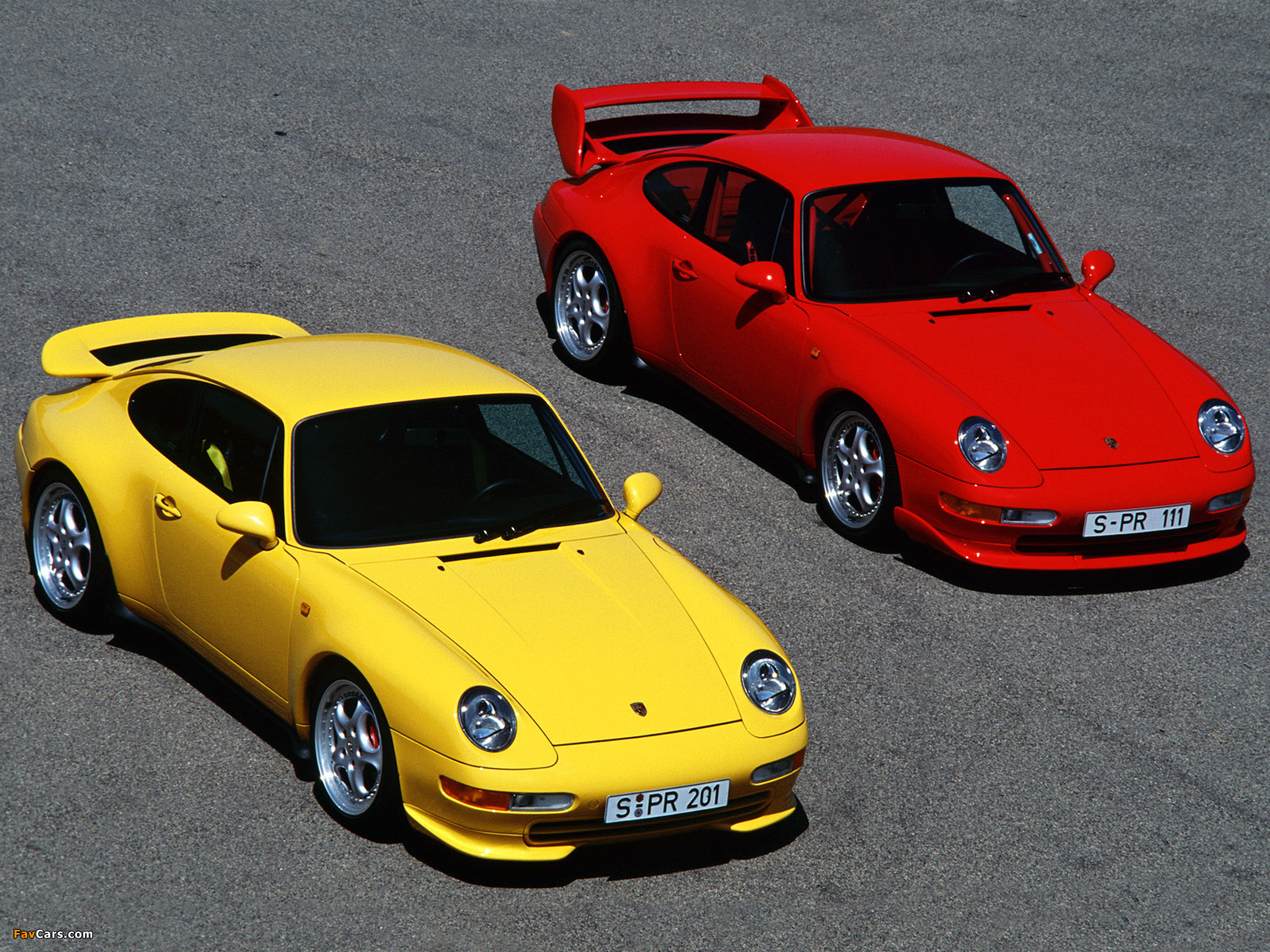 Porsche 911 Carrera RS Club Sport & Carrera RS 3.8 (993) 1995 photos (1600 x 1200)