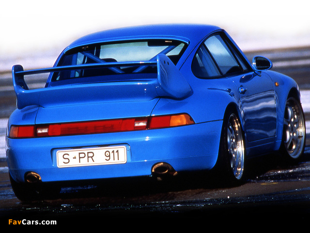 Porsche 911 Carrera RS Club Sport (993) 1995 pictures (640 x 480)