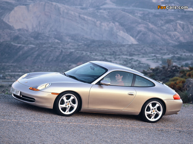 Porsche 911 Carrera Coupe (996) 1997–2001 photos (640 x 480)