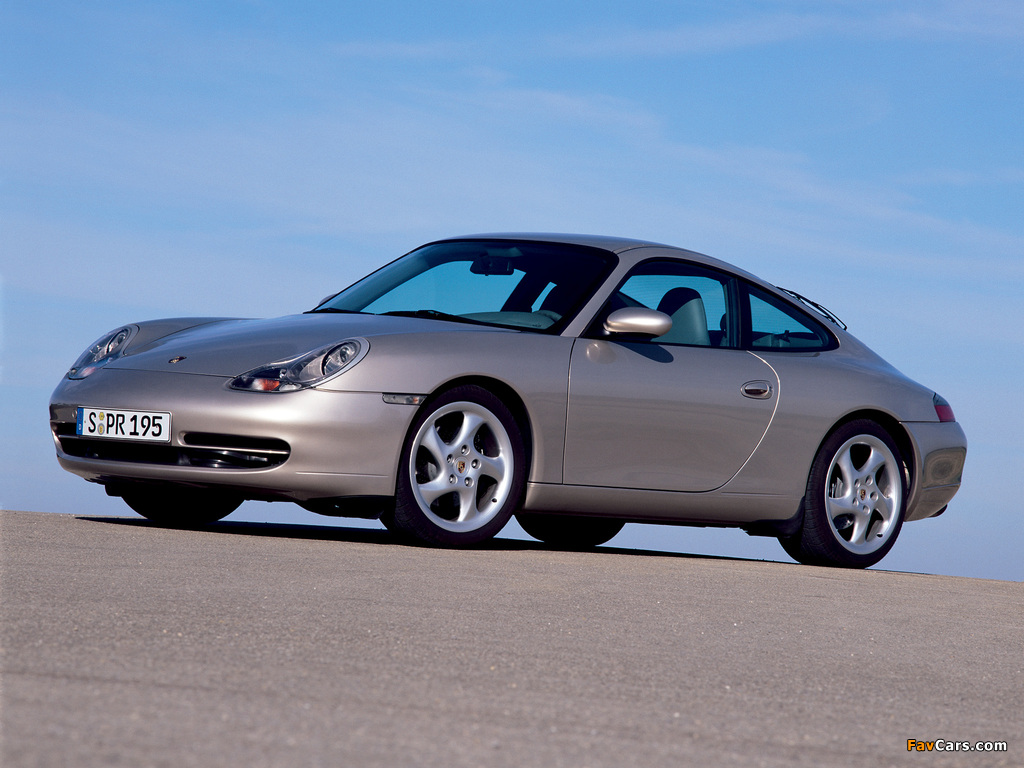 Porsche 911 Carrera Coupe (996) 1997–2001 photos (1024 x 768)