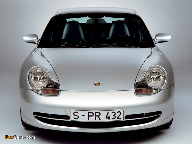 Porsche 911 Carrera Coupe (996) 1997–2001 wallpapers (640 x 480)