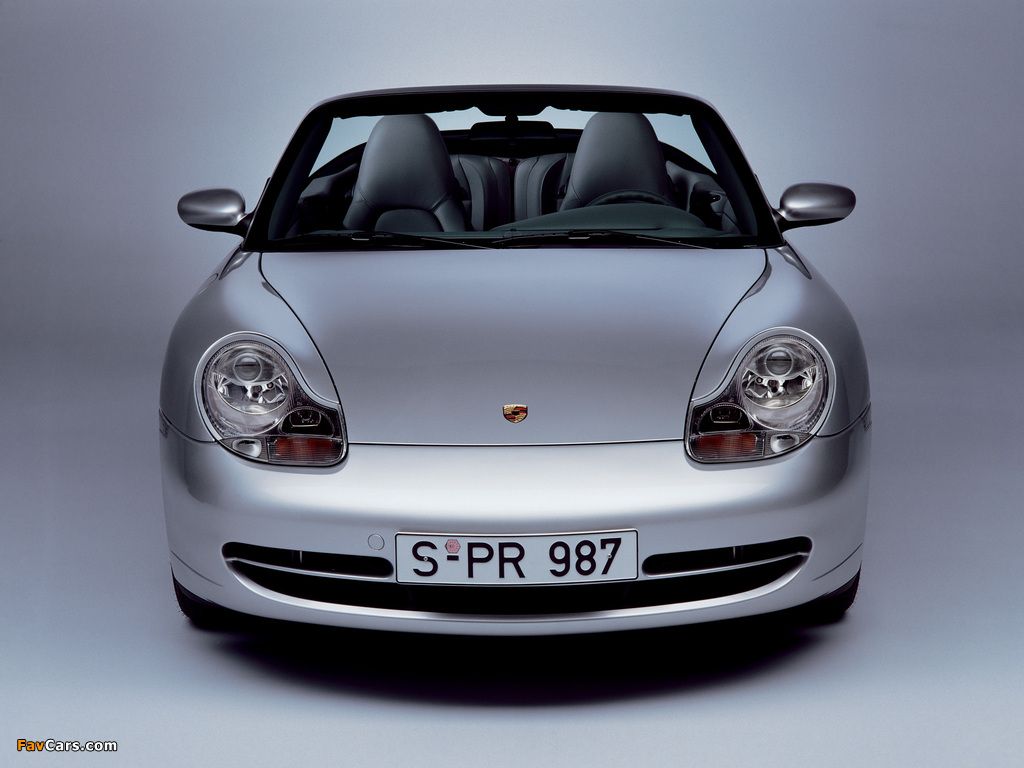 Porsche 911 Carrera Cabriolet (996) 1998–2001 wallpapers (1024 x 768)
