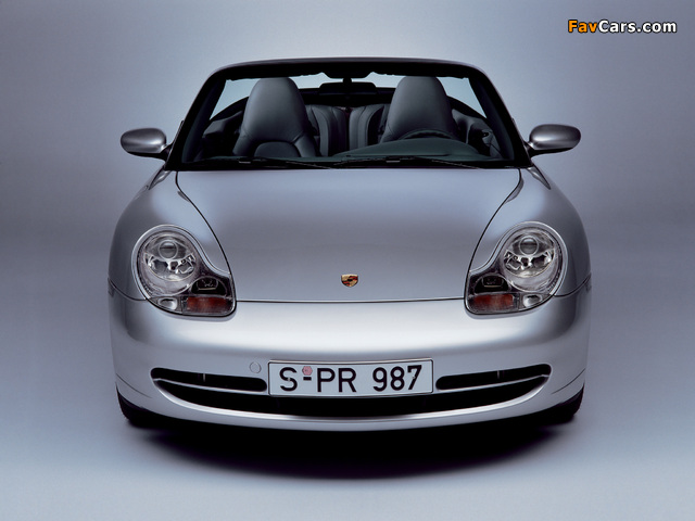 Porsche 911 Carrera Cabriolet (996) 1998–2001 wallpapers (640 x 480)