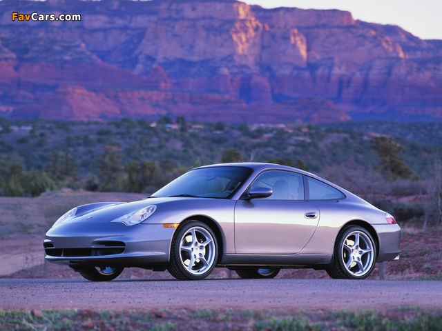 Porsche 911 Carrera Coupe US-spec (996) 2001–04 images (640 x 480)