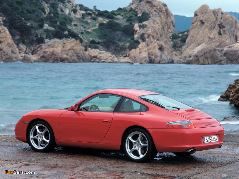 Porsche 911 Carrera Coupe (996) 2001–04 images (800 x 600)