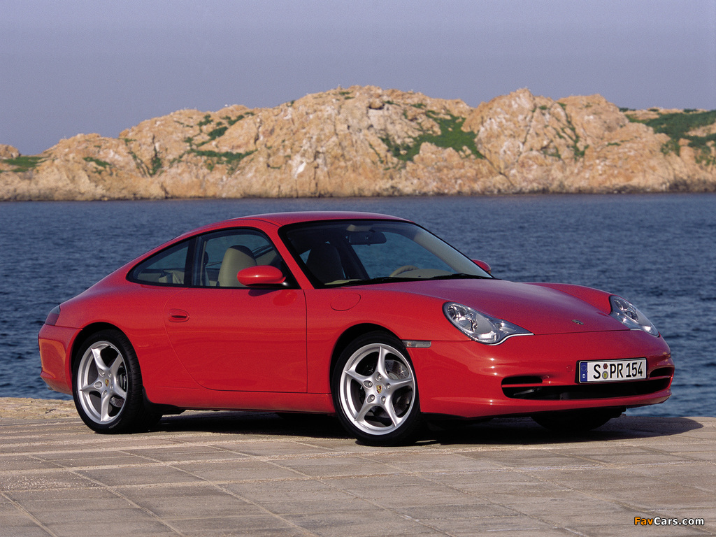 Porsche 911 Carrera Coupe (996) 2001–04 images (1024 x 768)