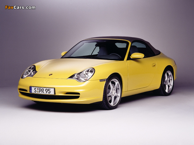 Porsche 911 Carrera 4 Cabriolet (996) 2001–04 photos (640 x 480)