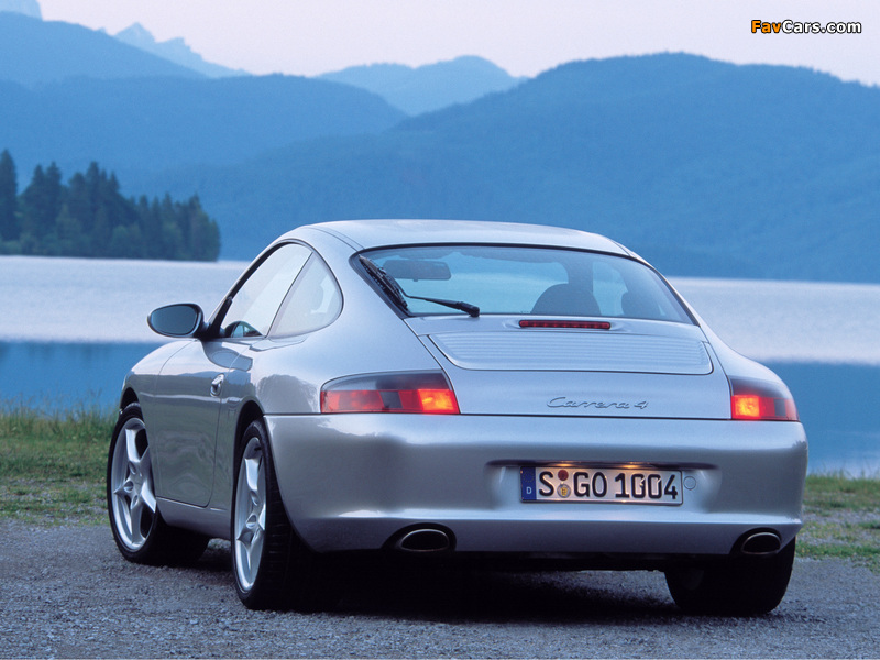 Porsche 911 Carrera 4 Coupe (996) 2001–04 photos (800 x 600)