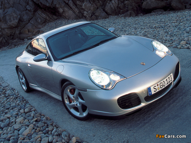 Porsche 911 Carrera 4S Coupe (996) 2001–04 photos (640 x 480)