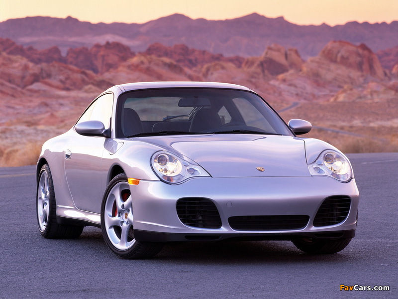 Porsche 911 Carrera 4S Coupe US-spec (996) 2001–04 pictures (800 x 600)