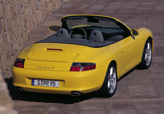 Porsche 911 Carrera 4 Cabriolet (996) 2001–04 pictures