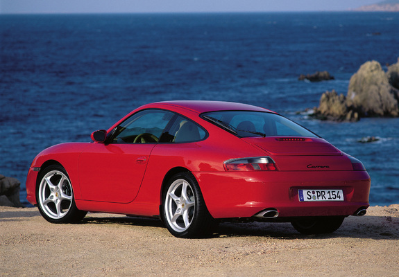 Porsche 911 Carrera Coupe (996) 2001–04 pictures