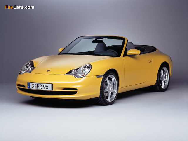 Porsche 911 Carrera 4 Cabriolet (996) 2001–04 pictures (640 x 480)