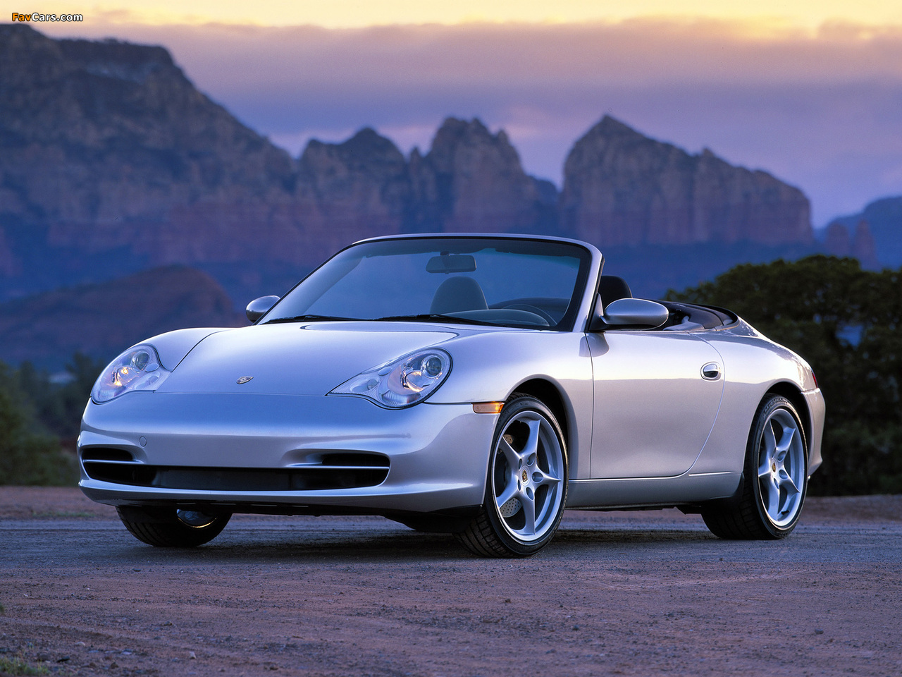 Porsche 911 Carrera Cabriolet US-spec (996) 2001–04 wallpapers (1280 x 960)