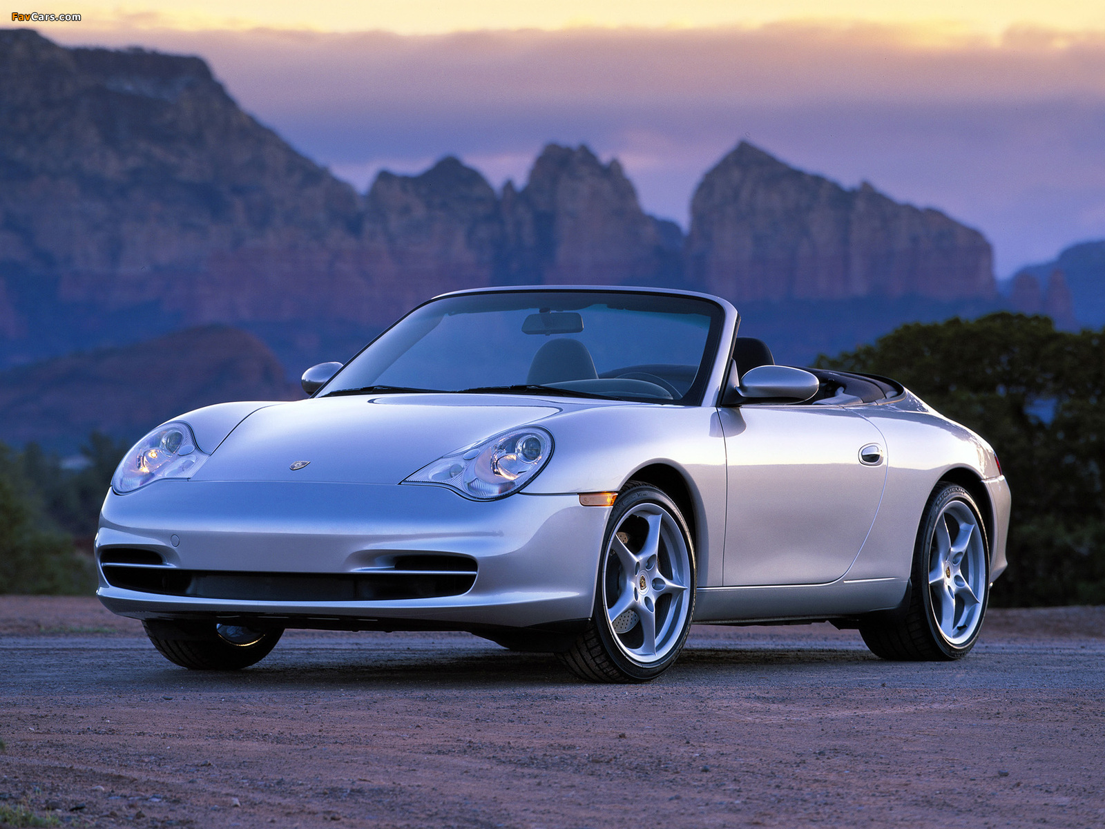 Porsche 911 Carrera Cabriolet US-spec (996) 2001–04 wallpapers (1600 x 1200)