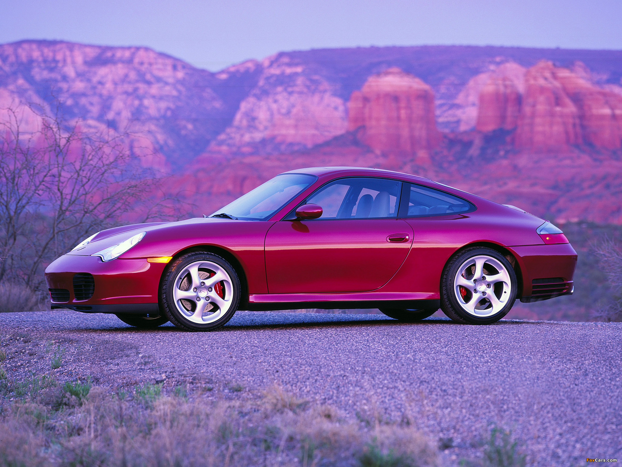 Porsche 911 Carrera 4S Coupe US-spec (996) 2001–04 wallpapers (2048 x 1536)